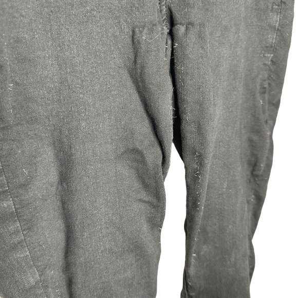 We The Free People Riley Slit Hem Skinny Jeans‎ Abyss Black Sz 28 - Picture 3 of 6